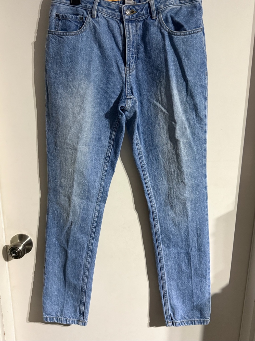 EUC Women’s Carbon 2 Cobalt Mid Rise Light Blue Jeans Size 6
